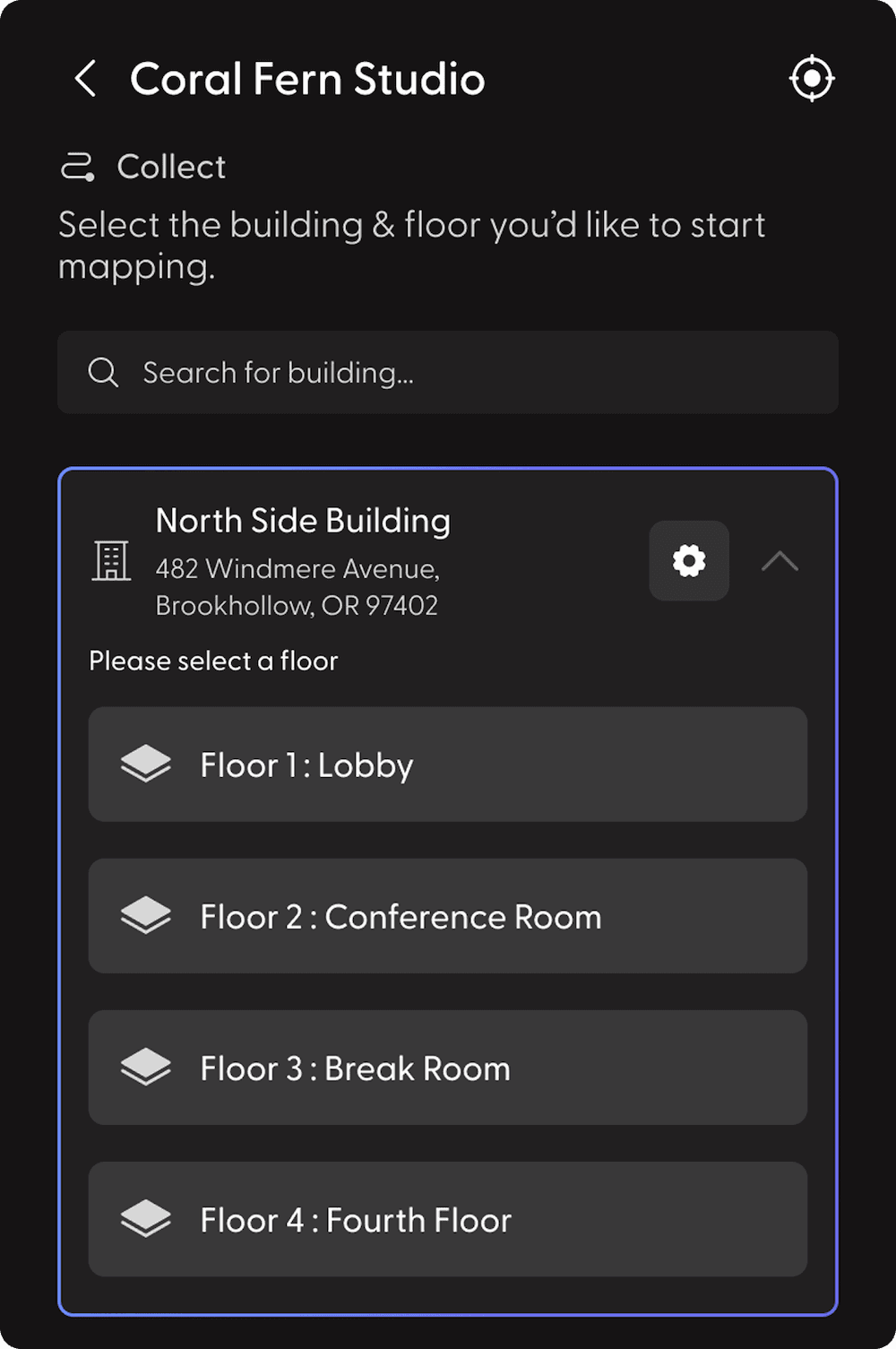Multi-Level Space Capture - App floors into