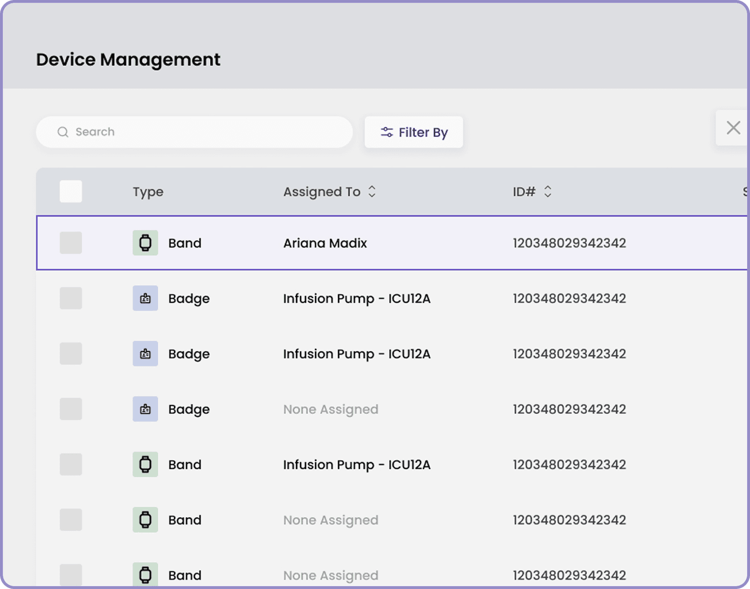 Improved flow and bottleneck detection - Device management dashboard