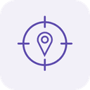 Icon - Location pin, target
