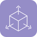 Icon - Box with arrows