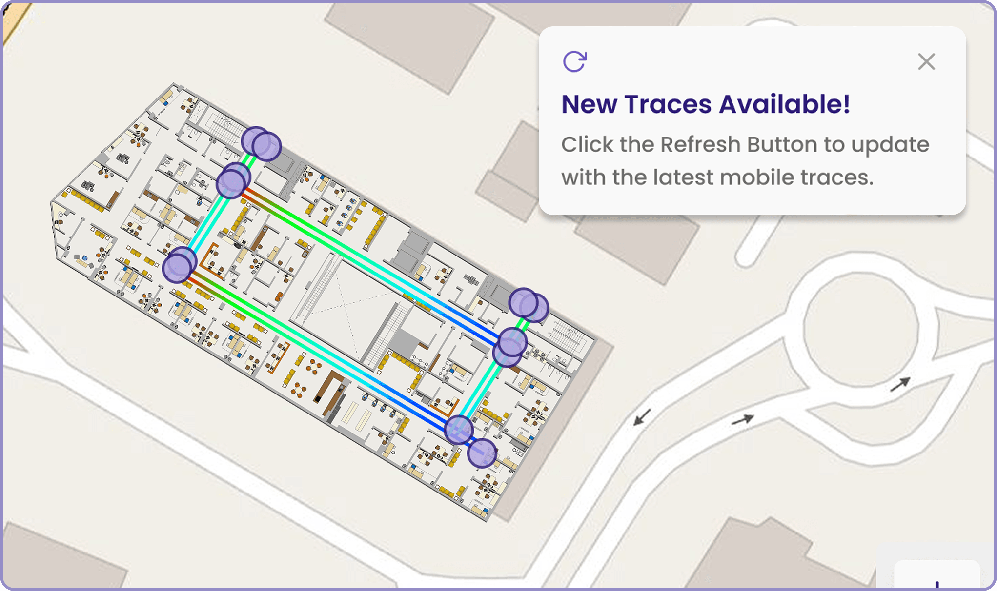 Continuous Map Updates - CMS Map Traces dashboard