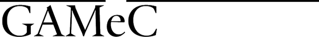 Logo - GAMeC