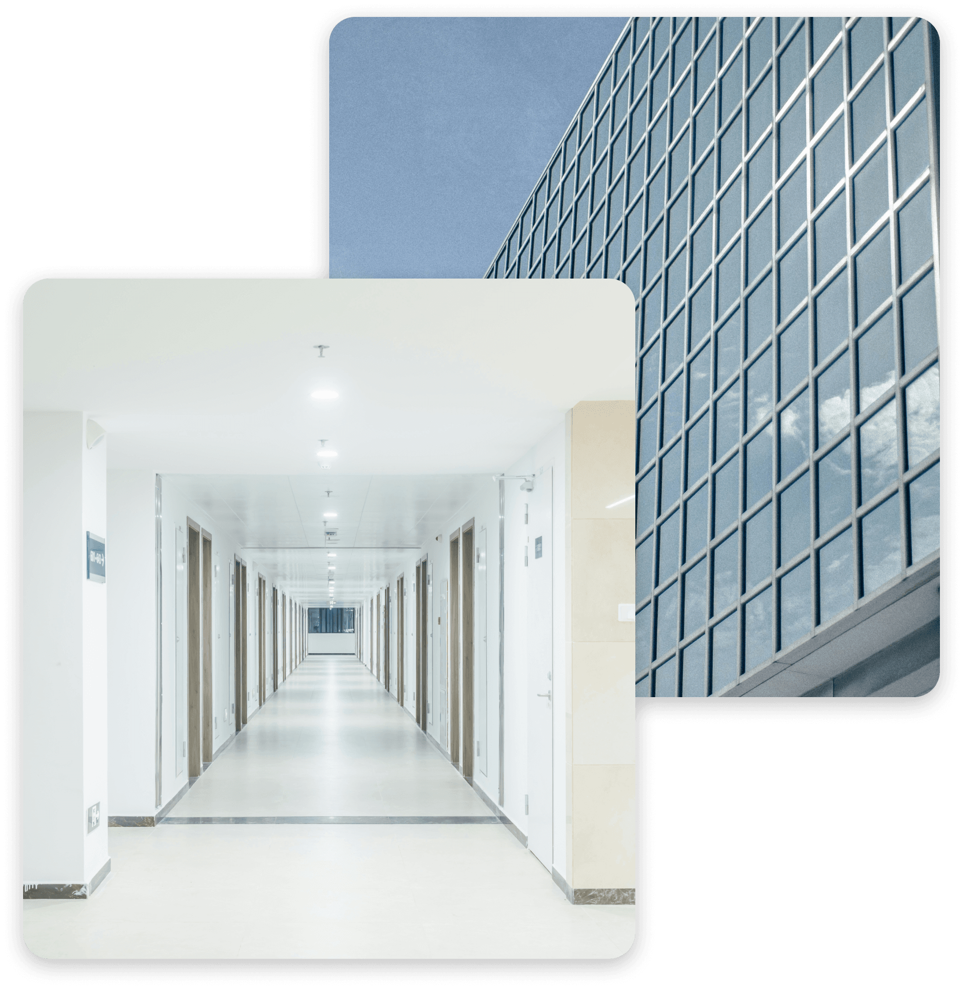 Hospital hallway, building