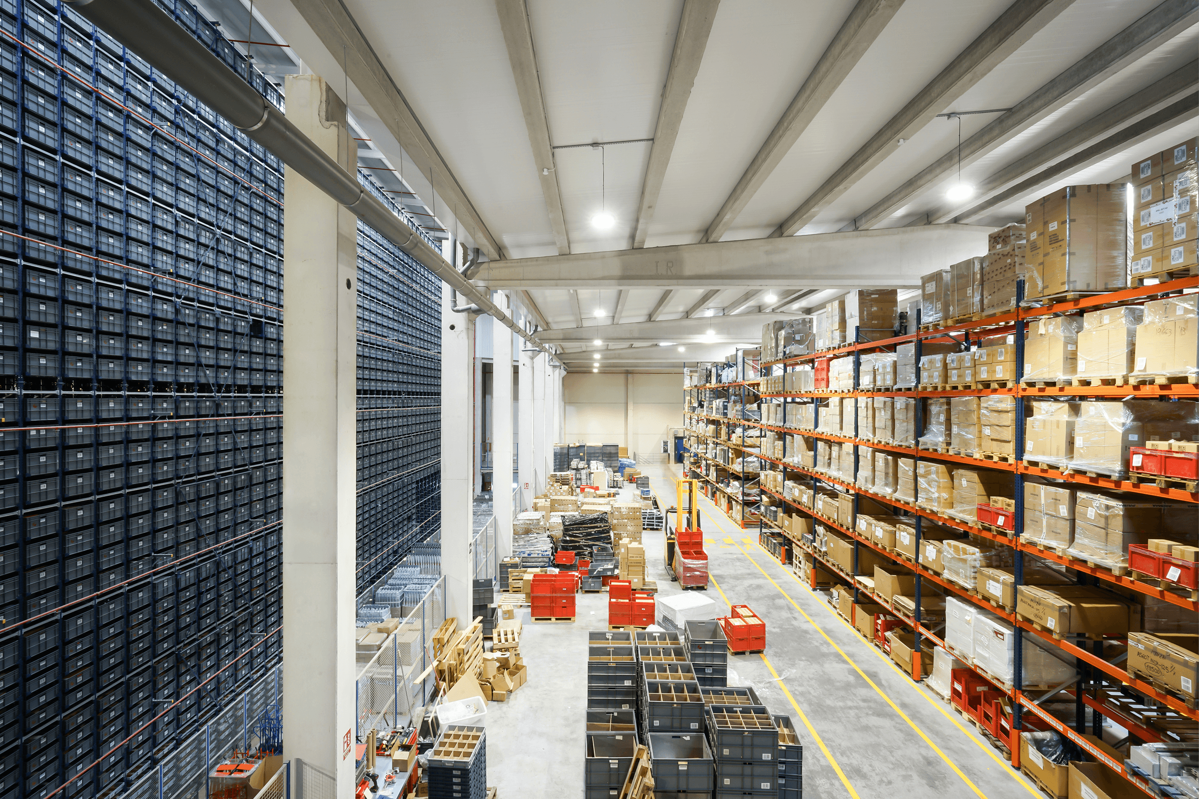 Warehouse stock room