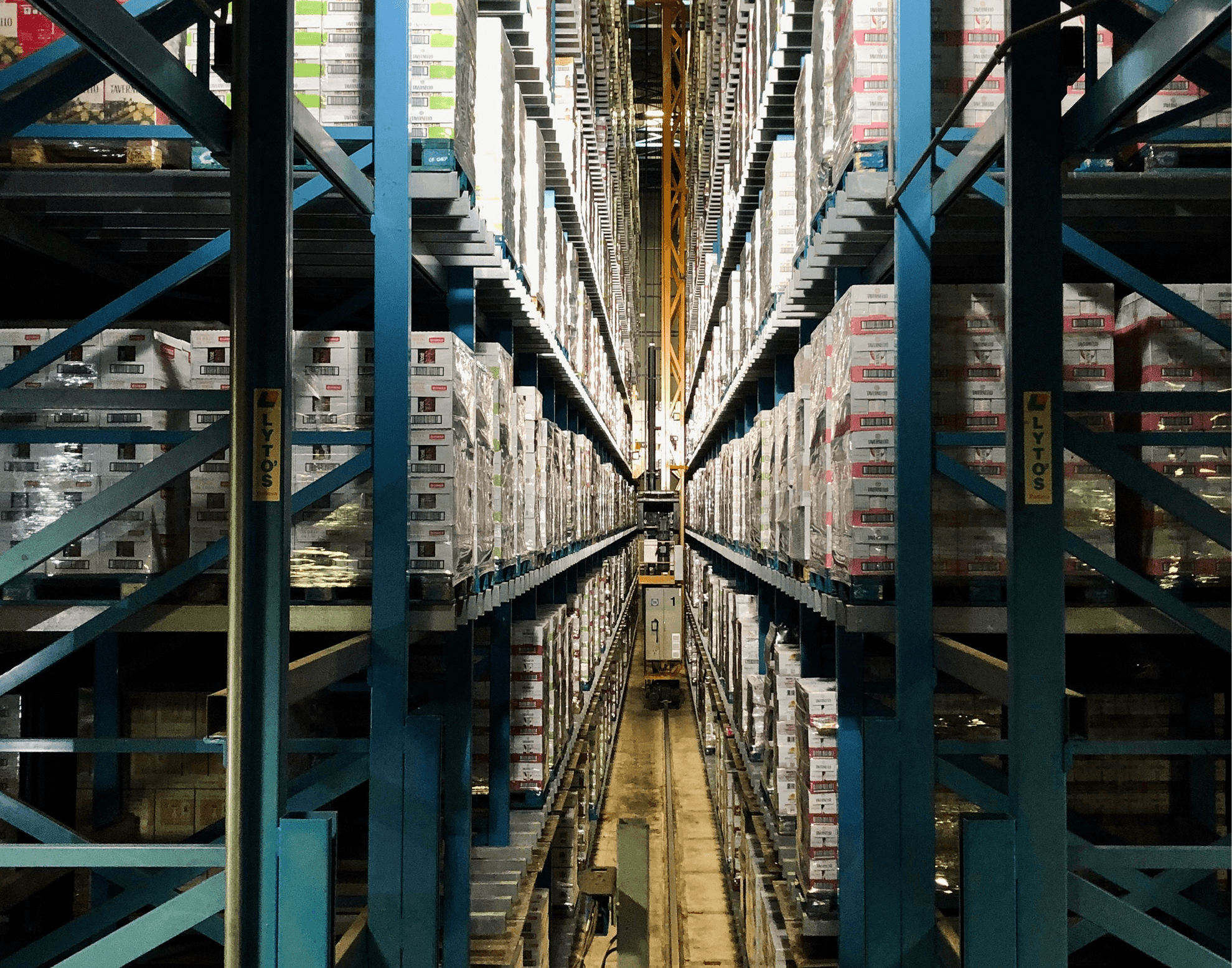 Warehouse stock room