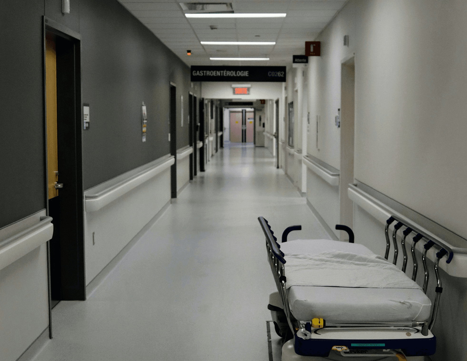 Hospital hallway